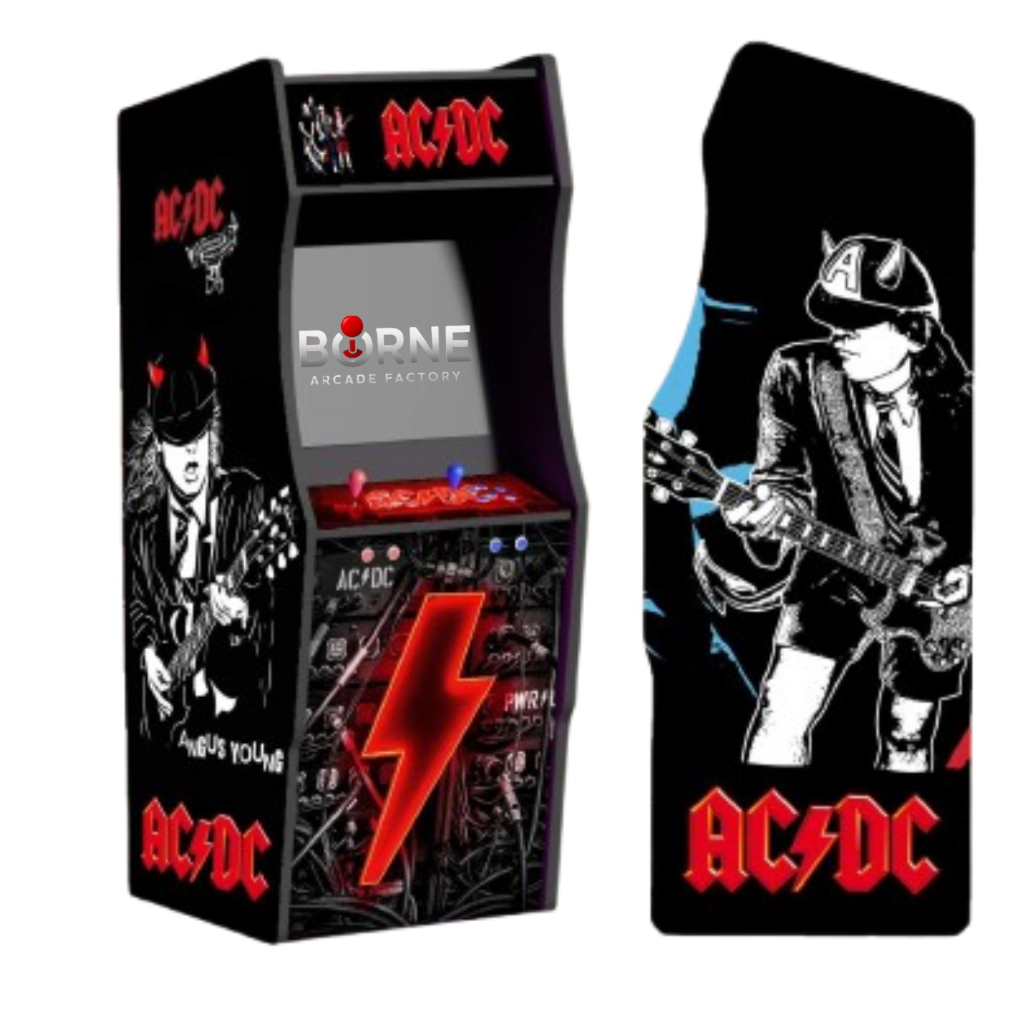 Borne Arcade ACDC Edition – 10 000 Jeux Rétro Inclus