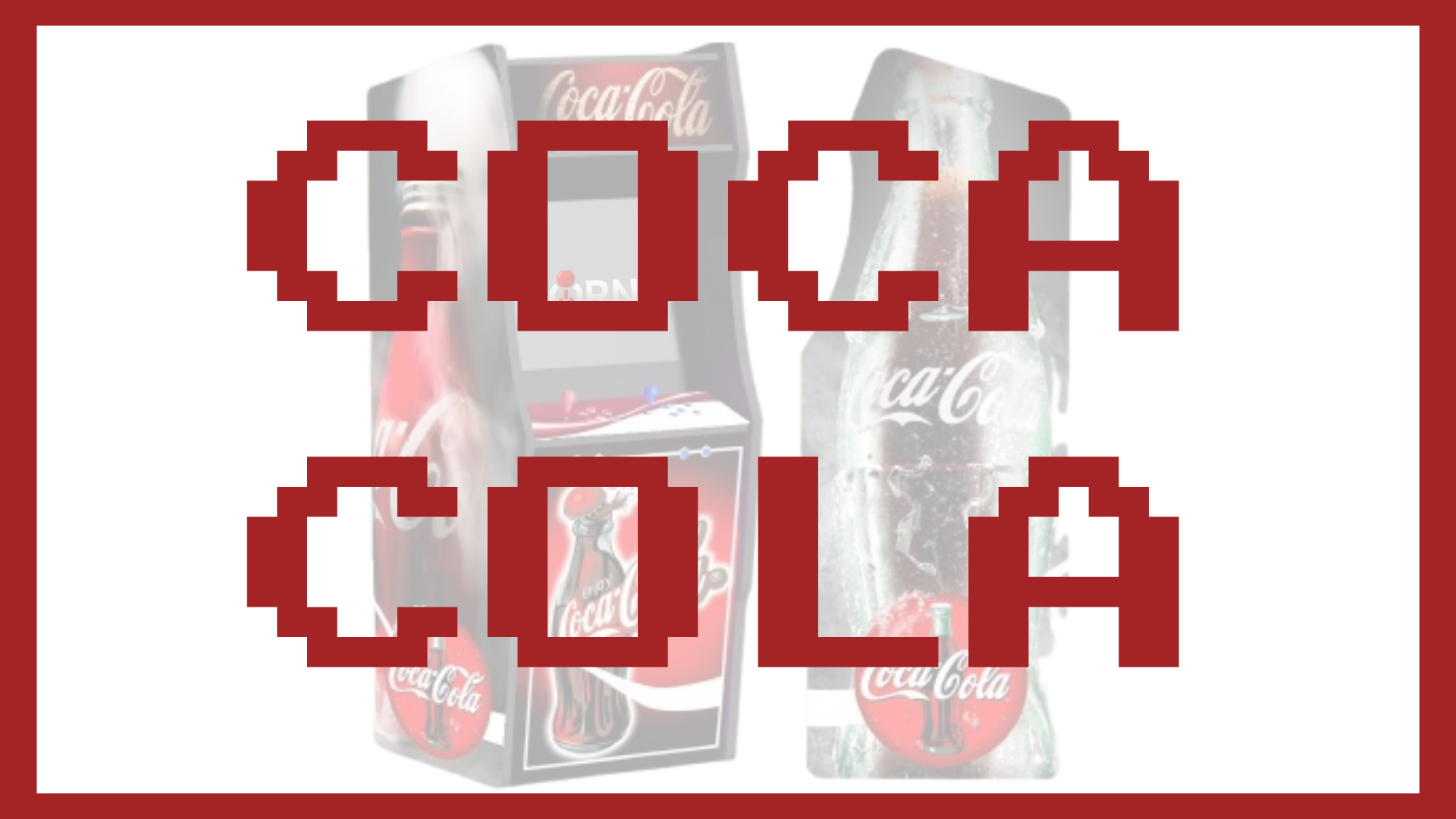 Borne Arcade - Thème COCA COLA