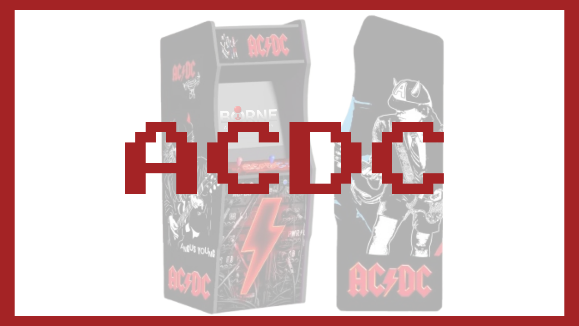 Borne Arcade - Thème ACDC