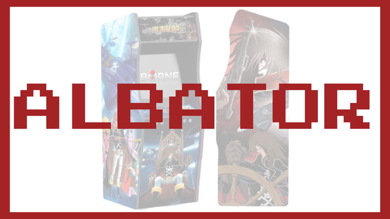 Borne Arcade - Thème ALBATOR