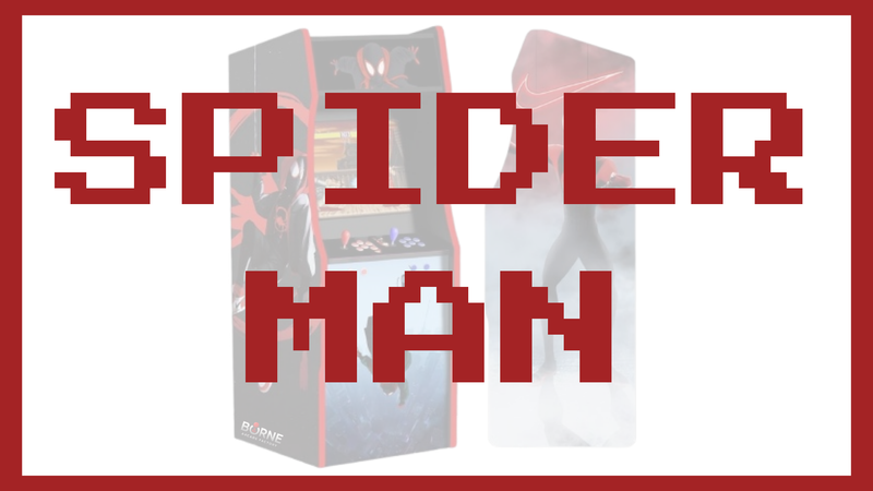 Borne Arcade - Thème SPIDER MAN