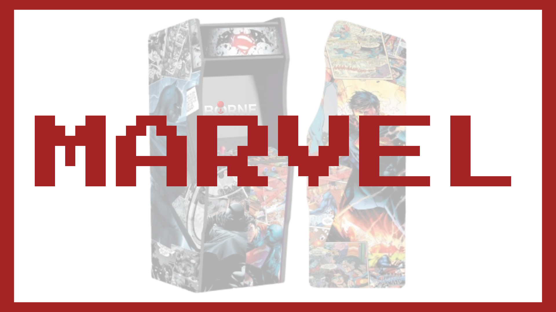 Borne Arcade - Thème MARVEL