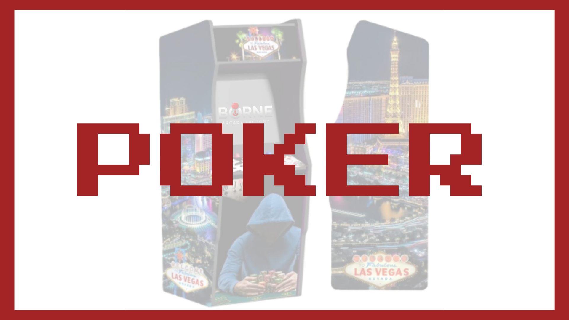 Borne Arcade - Thème POKER
