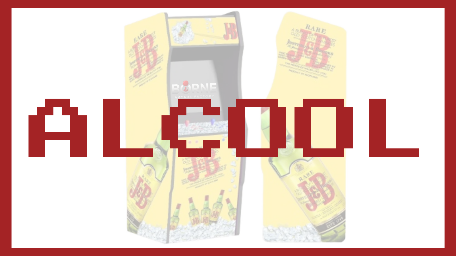 Borne Arcade - Thème JACK DANIEL'S