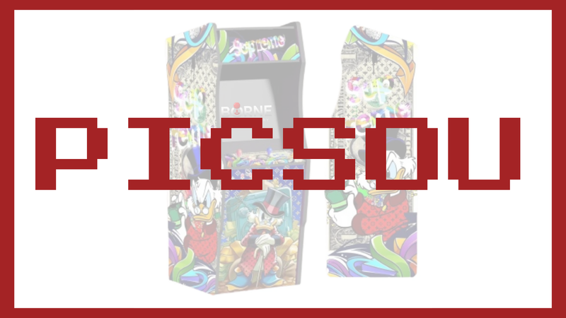 Borne Arcade - Thème PICSOU