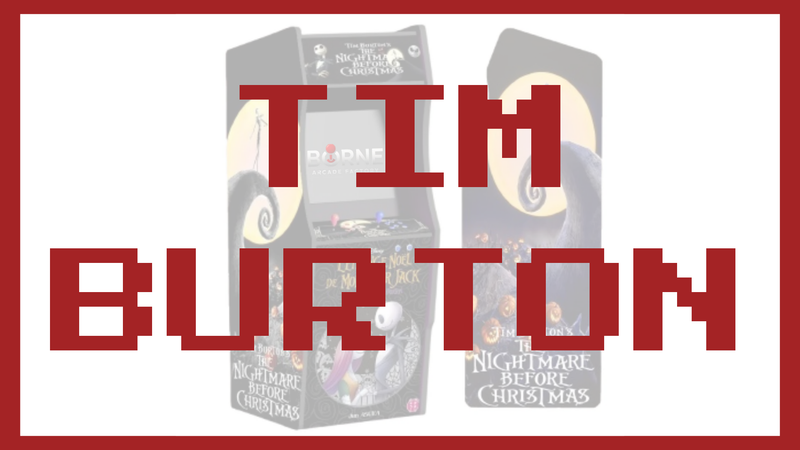 Borne Arcade - Thème TIM BURTON