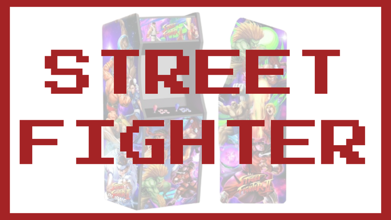 Borne Arcade - Thème STREET FIGHTER