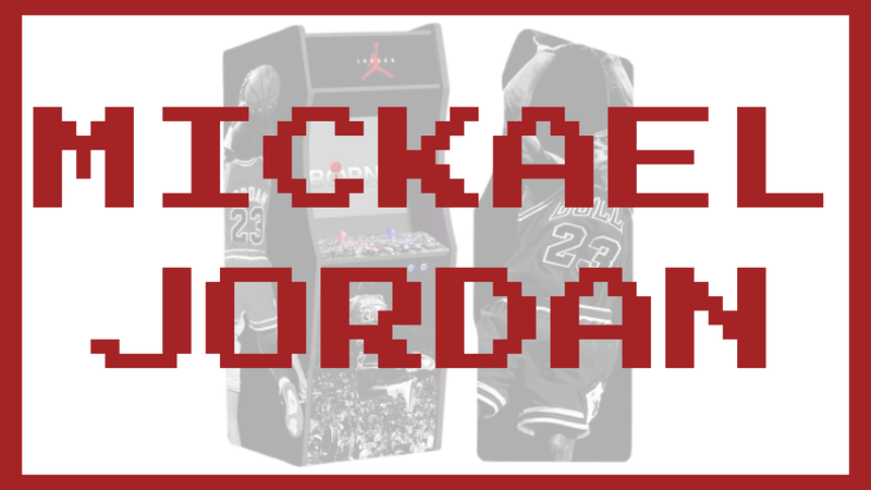 Borne Arcade - Thème MICKAEL JORDAN