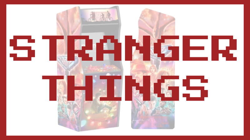 Borne Arcade - Thème STRANGER THINGS