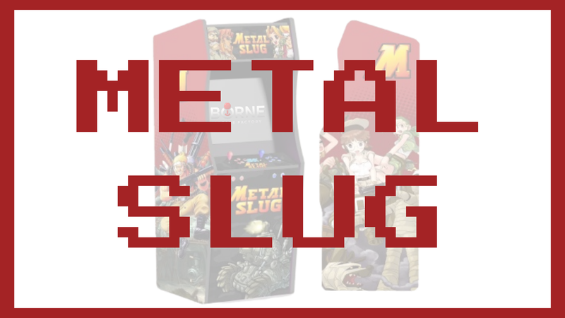 Borne Arcade - Thème METAL SLUG