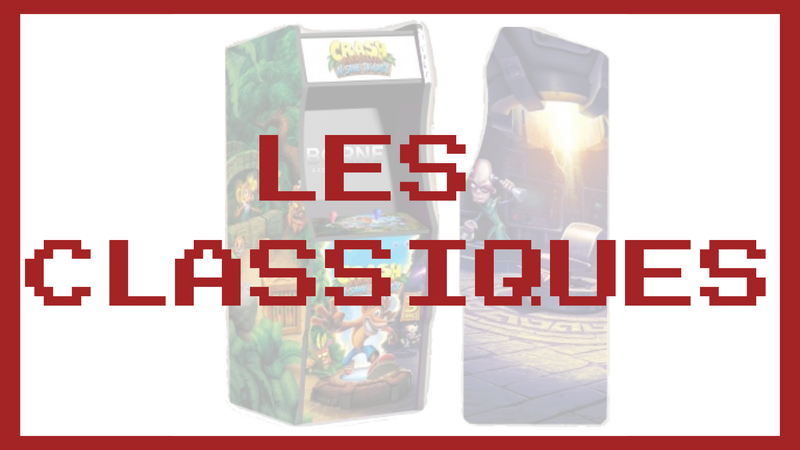 Borne Arcade - Thème ARCADE CLASSICS