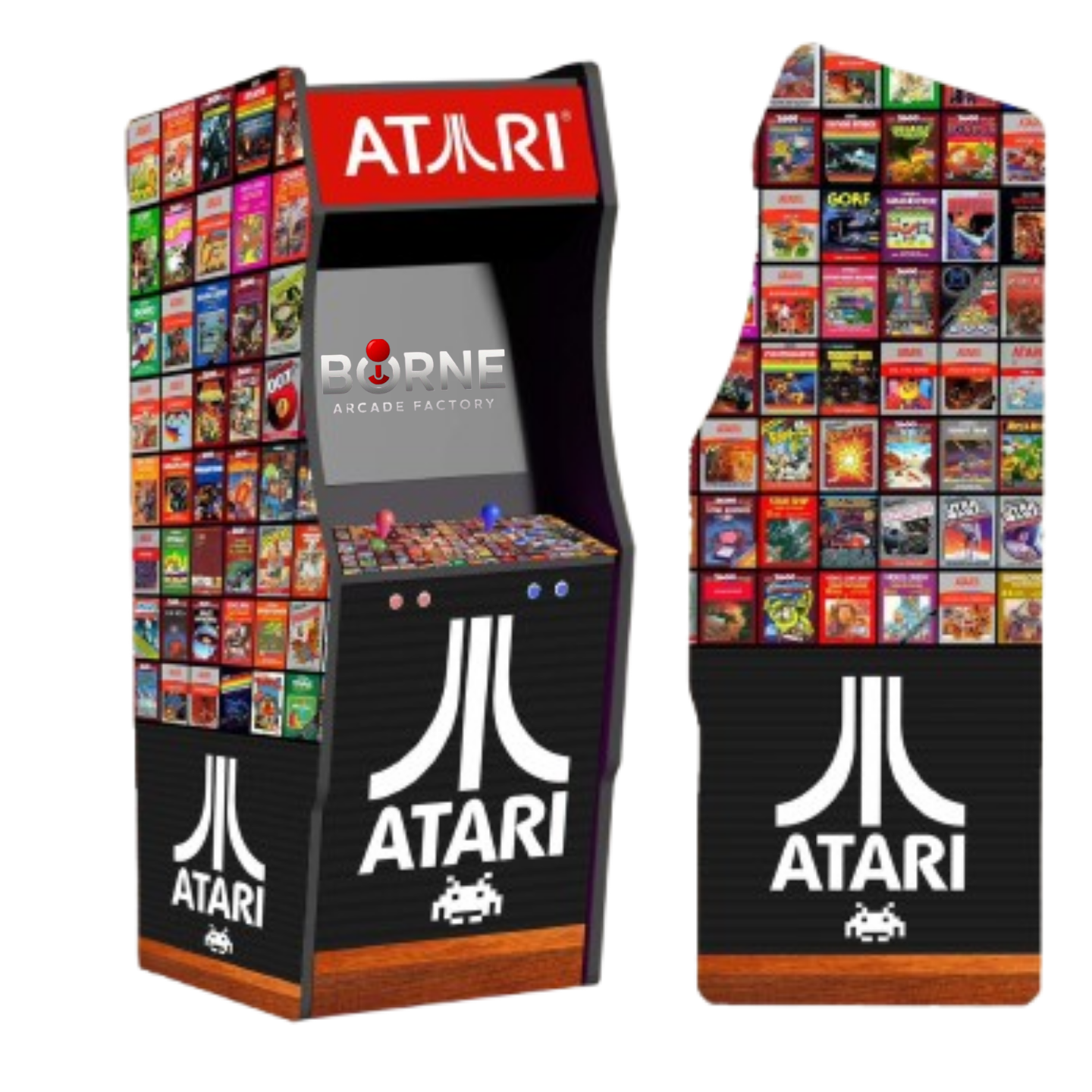 Borne Arcade Atari Edition – 10 000 Jeux Rétro Inclus