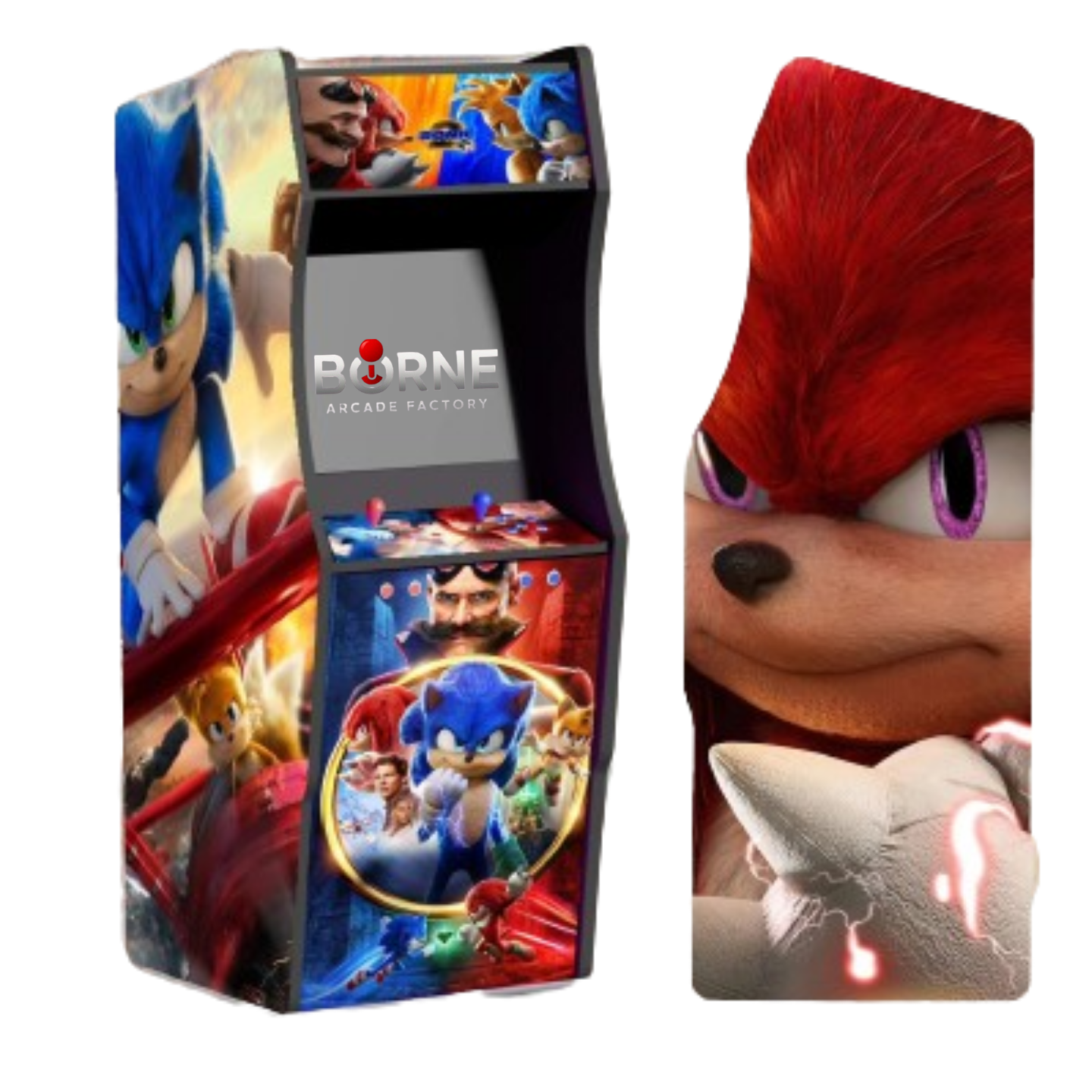 Borne Arcade Sonic V2 Édition – 10 000 Jeux Rétro Inclus