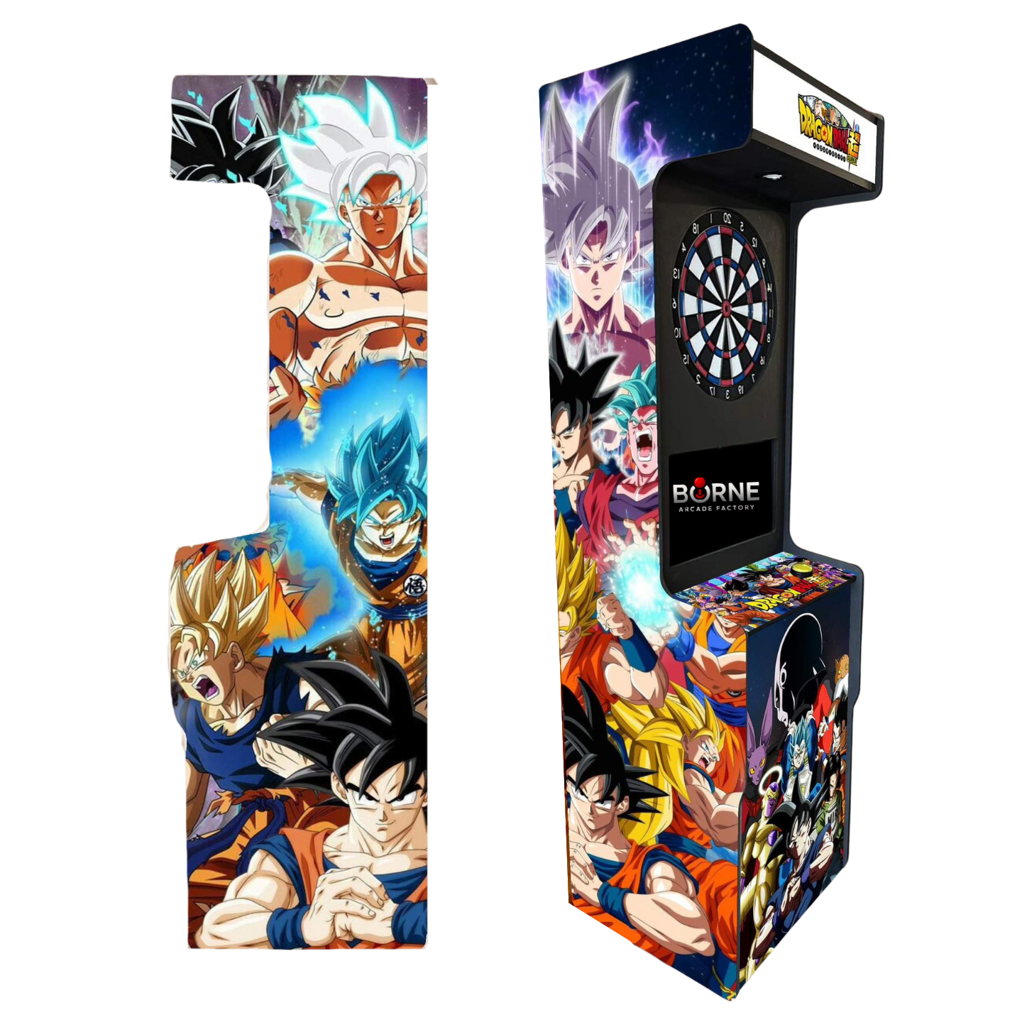 Borne Jeux Fléchettes Electronique DragonBall