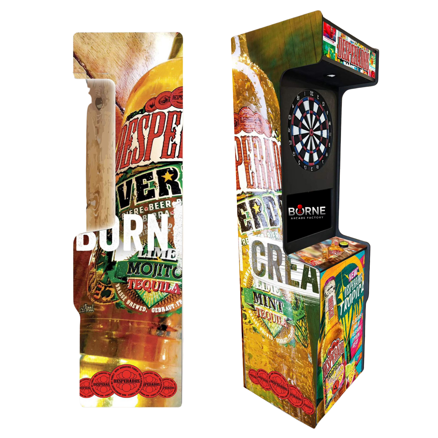 Borne Jeux Fléchettes Electronique Desperados