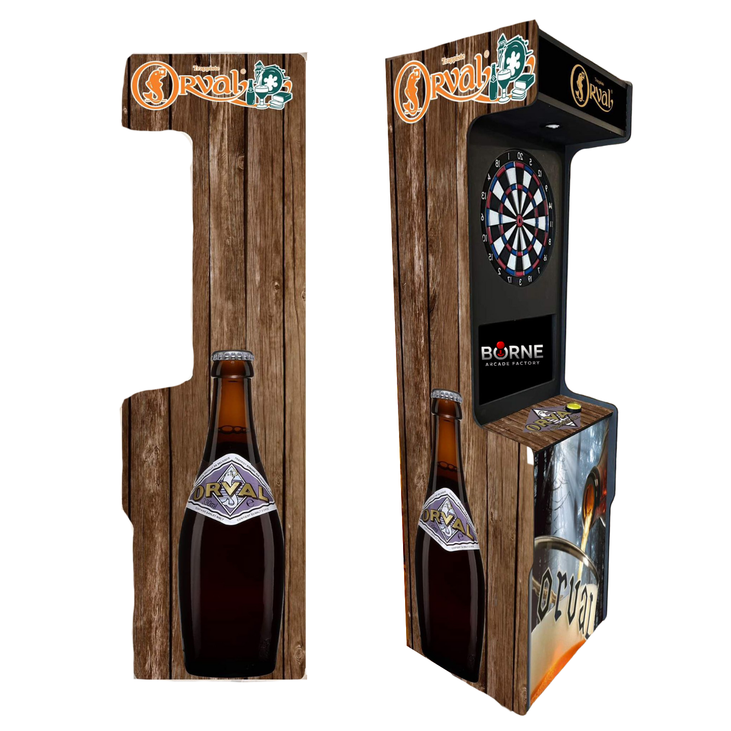 Borne Jeux Fléchettes Electronique Orval