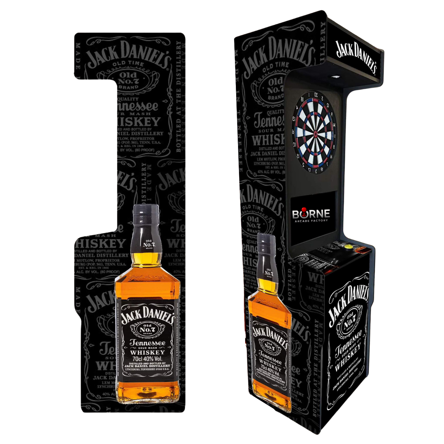 Borne Jeux Fléchettes Electronique Jack Daniel's