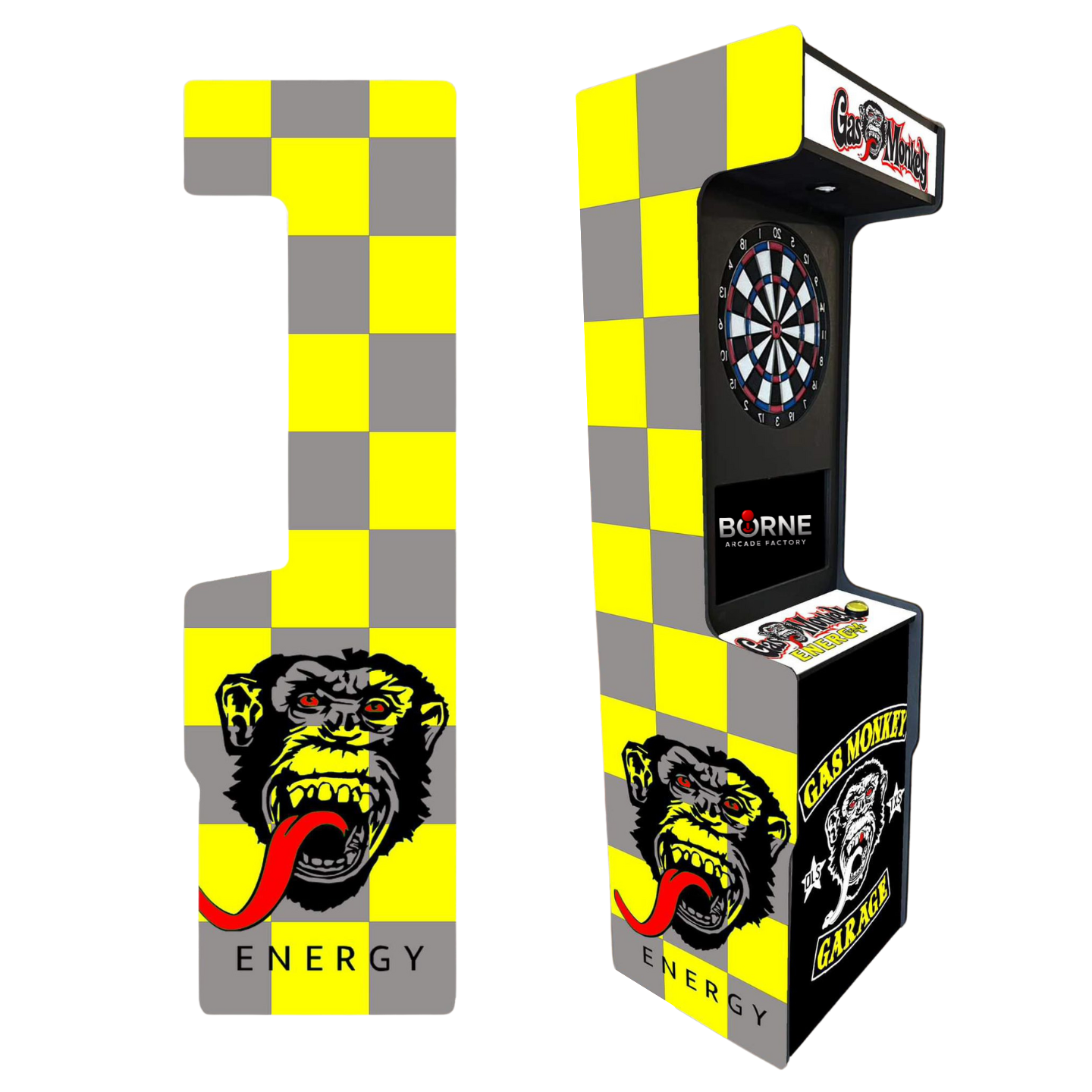 Borne Jeux Fléchettes Electronique Energy Monkey