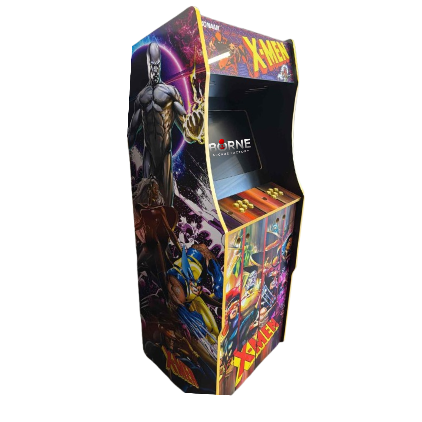 Borne Arcade X-Mens Édition – 10 000 Jeux Rétro Inclus