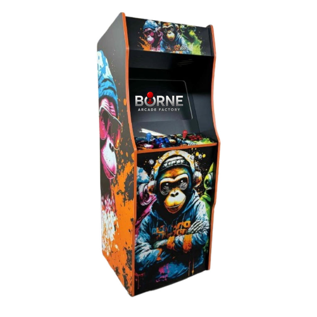 Borne Arcade Urban Monkey Édition – 10 000 Jeux Rétro Inclus