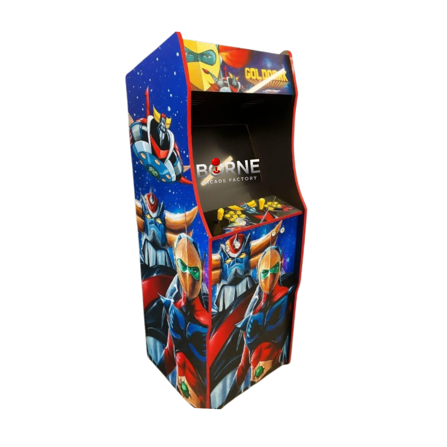 Borne Arcade Goldorak Édition – 10 000 Jeux Rétro Inclus