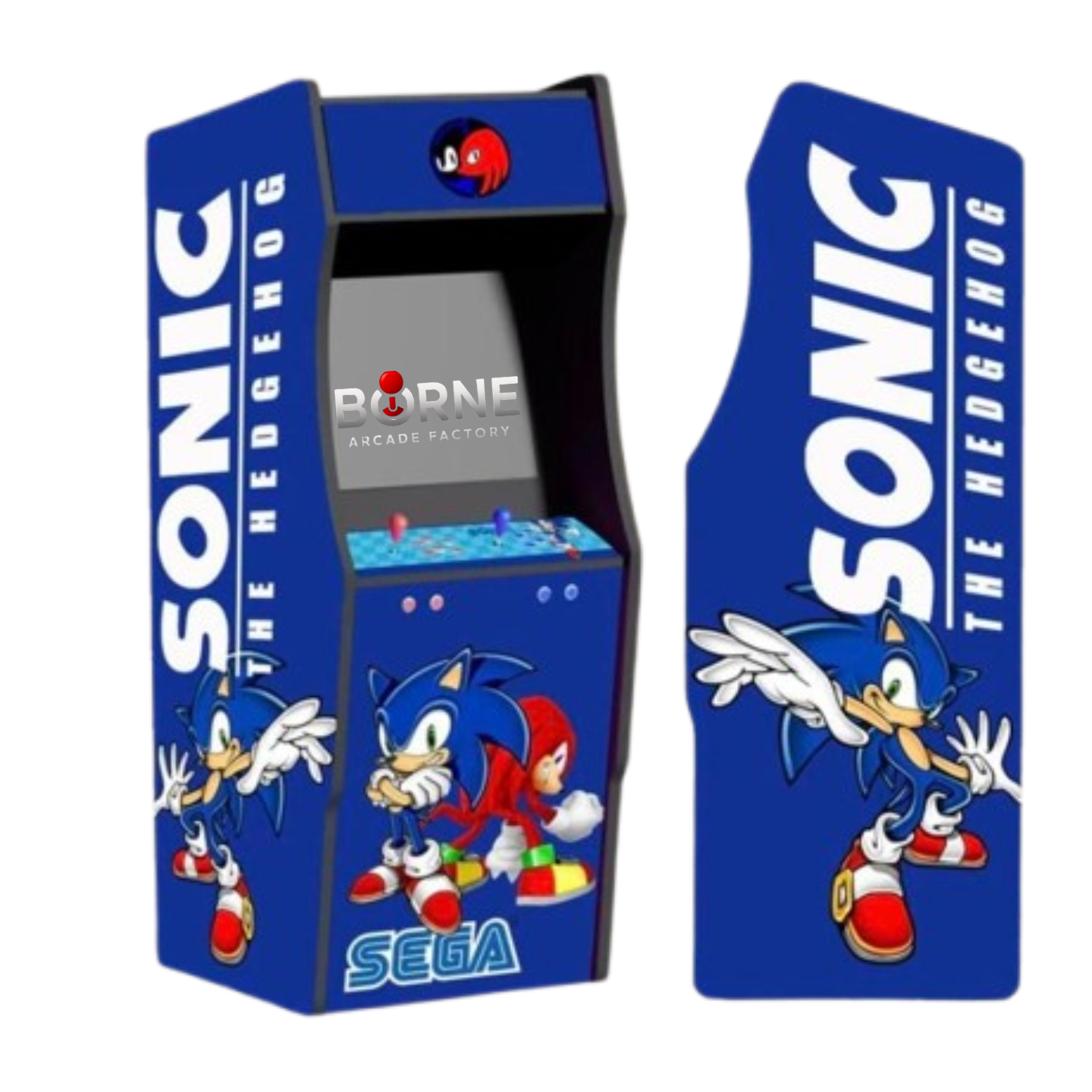 Borne Arcade Sonic SEGA Édition – 10 000 Jeux Rétro Inclus
