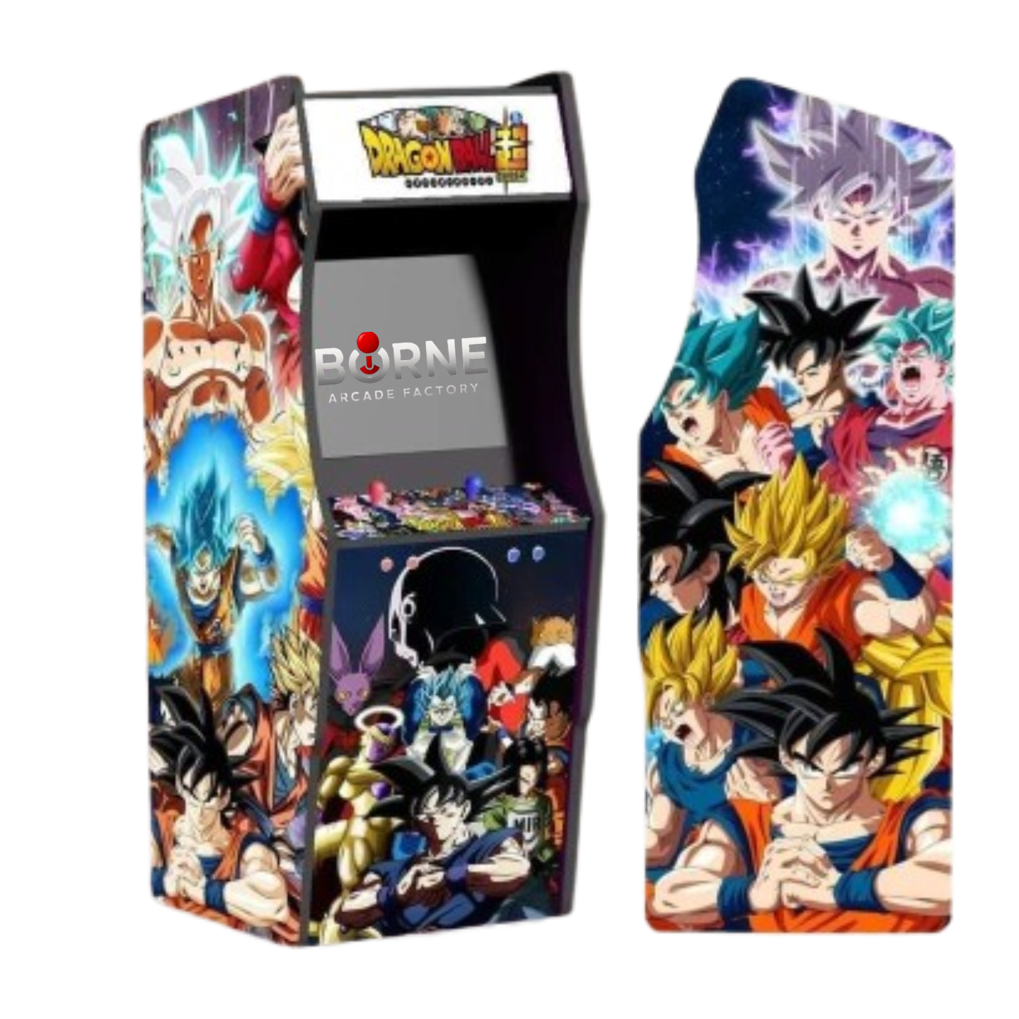 Borne Arcade Dragon Ball Full Édition – 10 000 Jeux Rétro Inclus