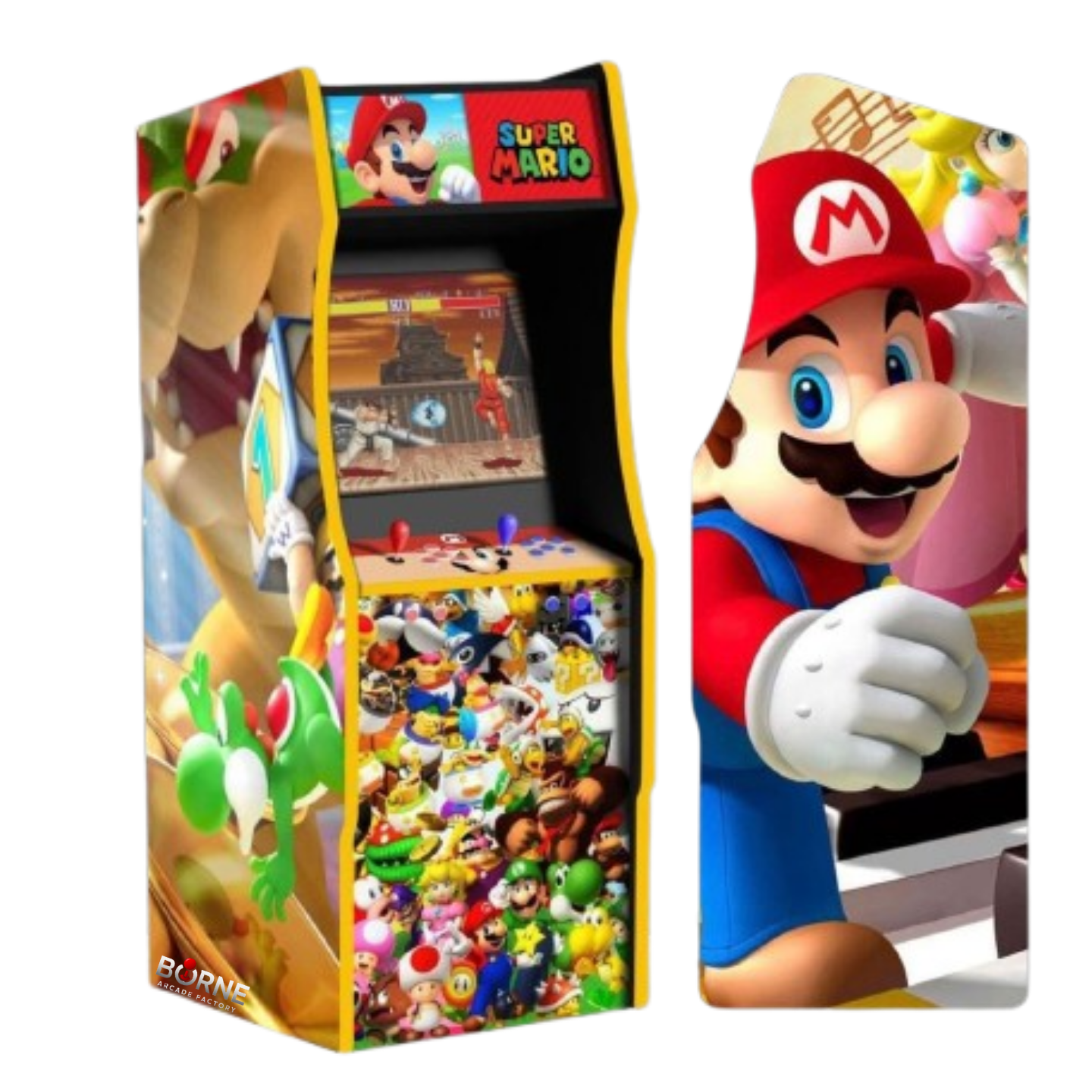Borne Arcade Super Mario V2 Édition – 10 000 Jeux Rétro Inclus