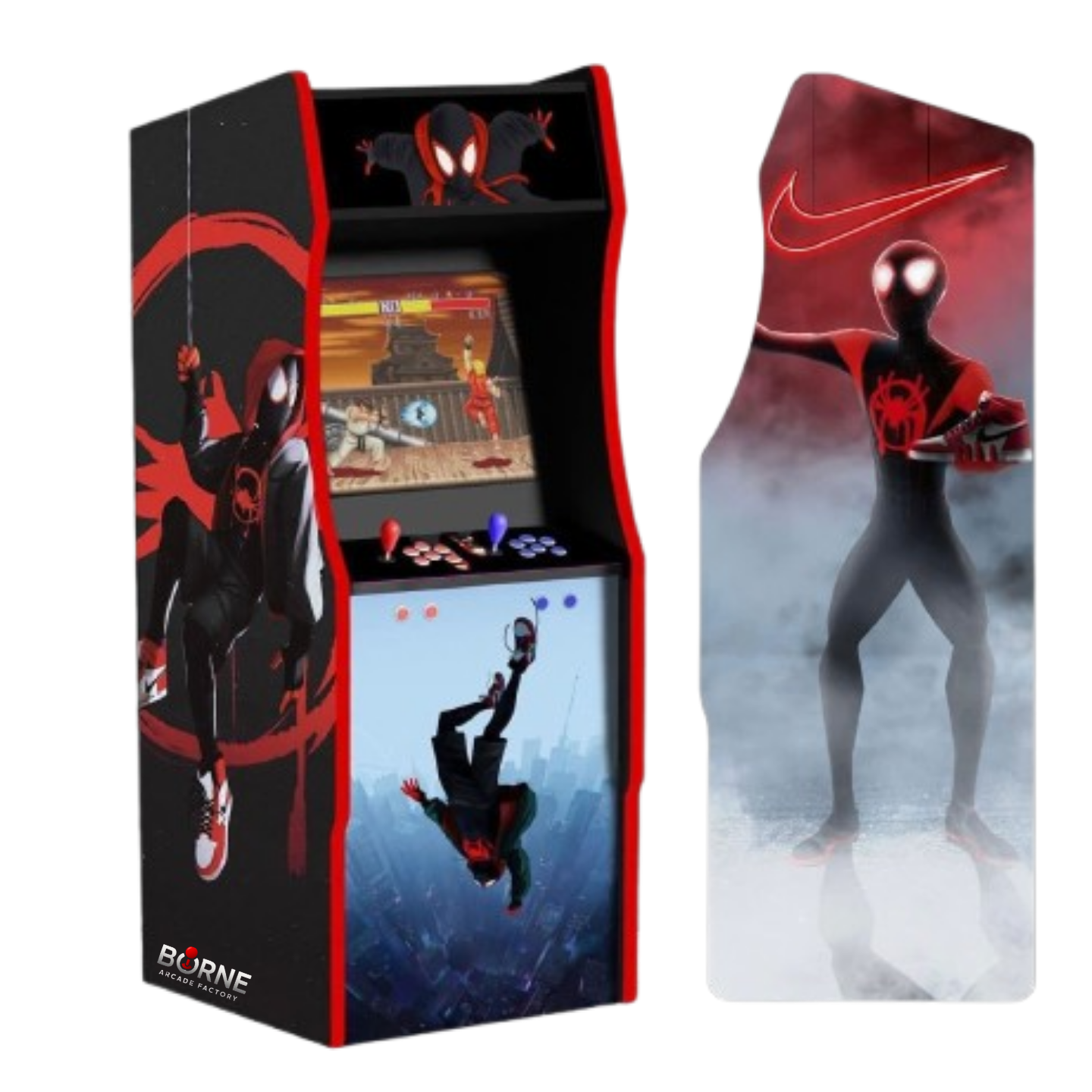 Borne Arcade Spider-Man Édition – 10 000 Jeux Rétro Inclus