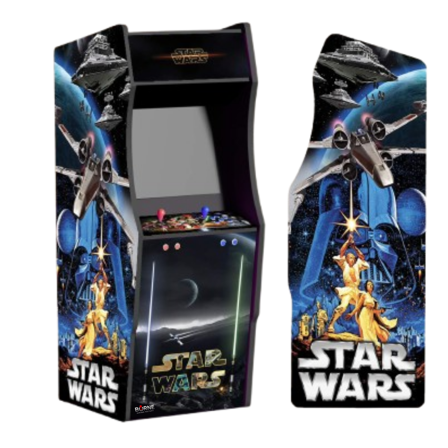 Borne Arcade STAR WARS Édition – 10 000 Jeux Rétro Inclus