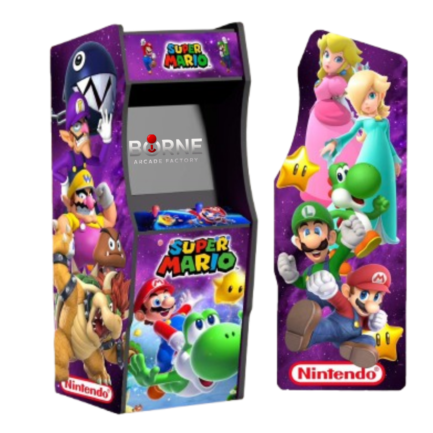 Borne Arcade Super Mario Édition – 10 000 Jeux Rétro Inclus