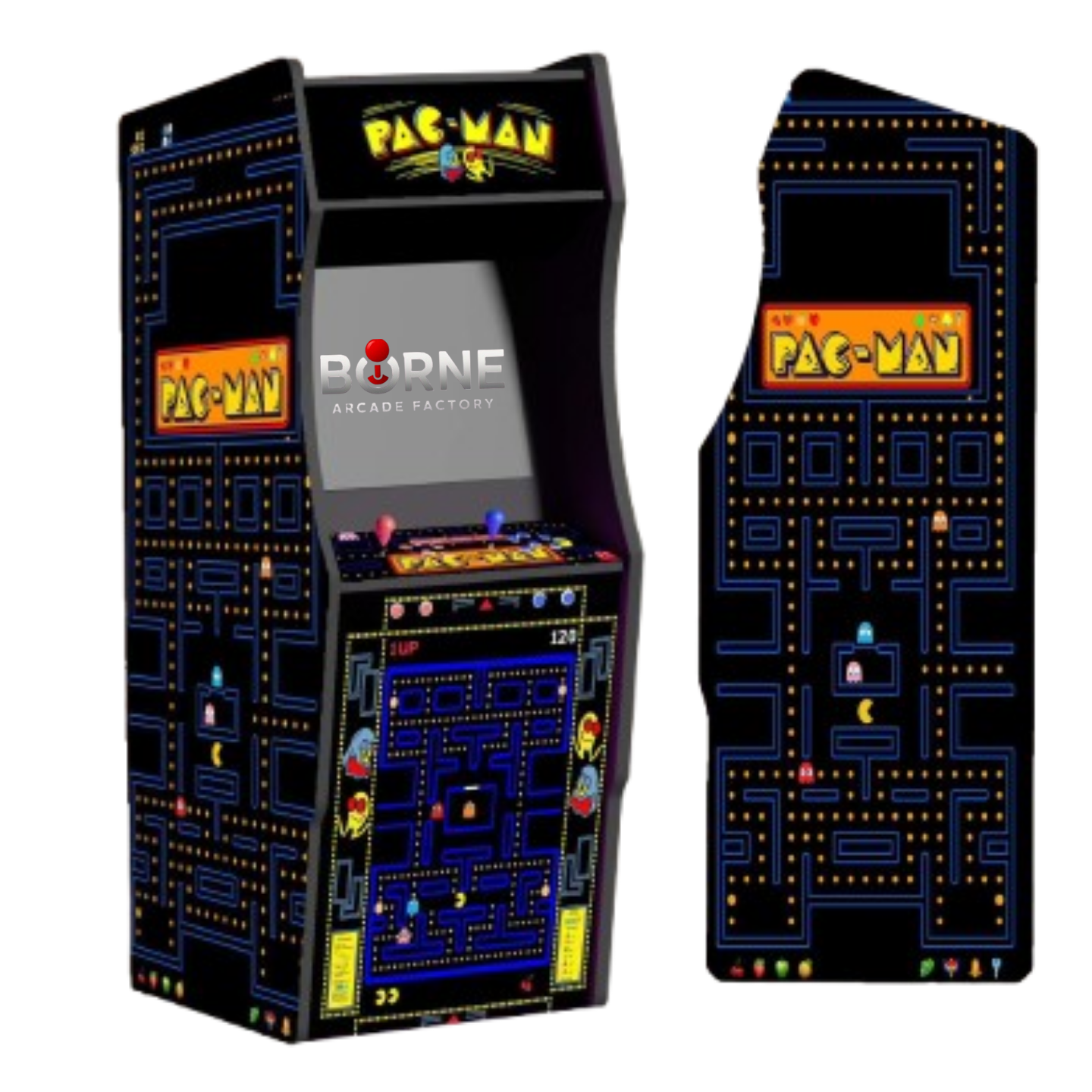 Borne Arcade PAC-MAN Édition – 10 000 Jeux Rétro Inclus