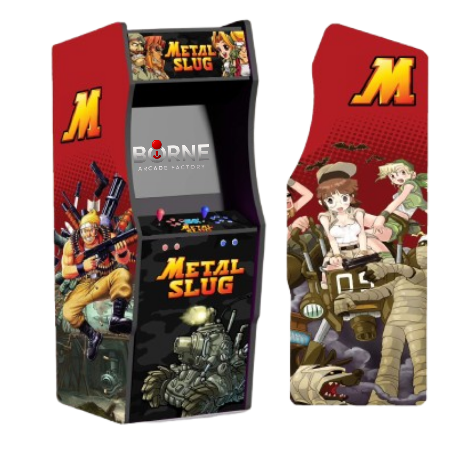 Borne Arcade METAL SLUG Édition – 10 000 Jeux Rétro Inclus