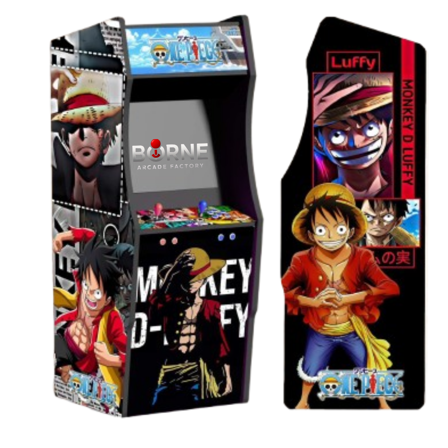 Borne Arcade One Piece Édition – 10 000 Jeux Rétro Inclus