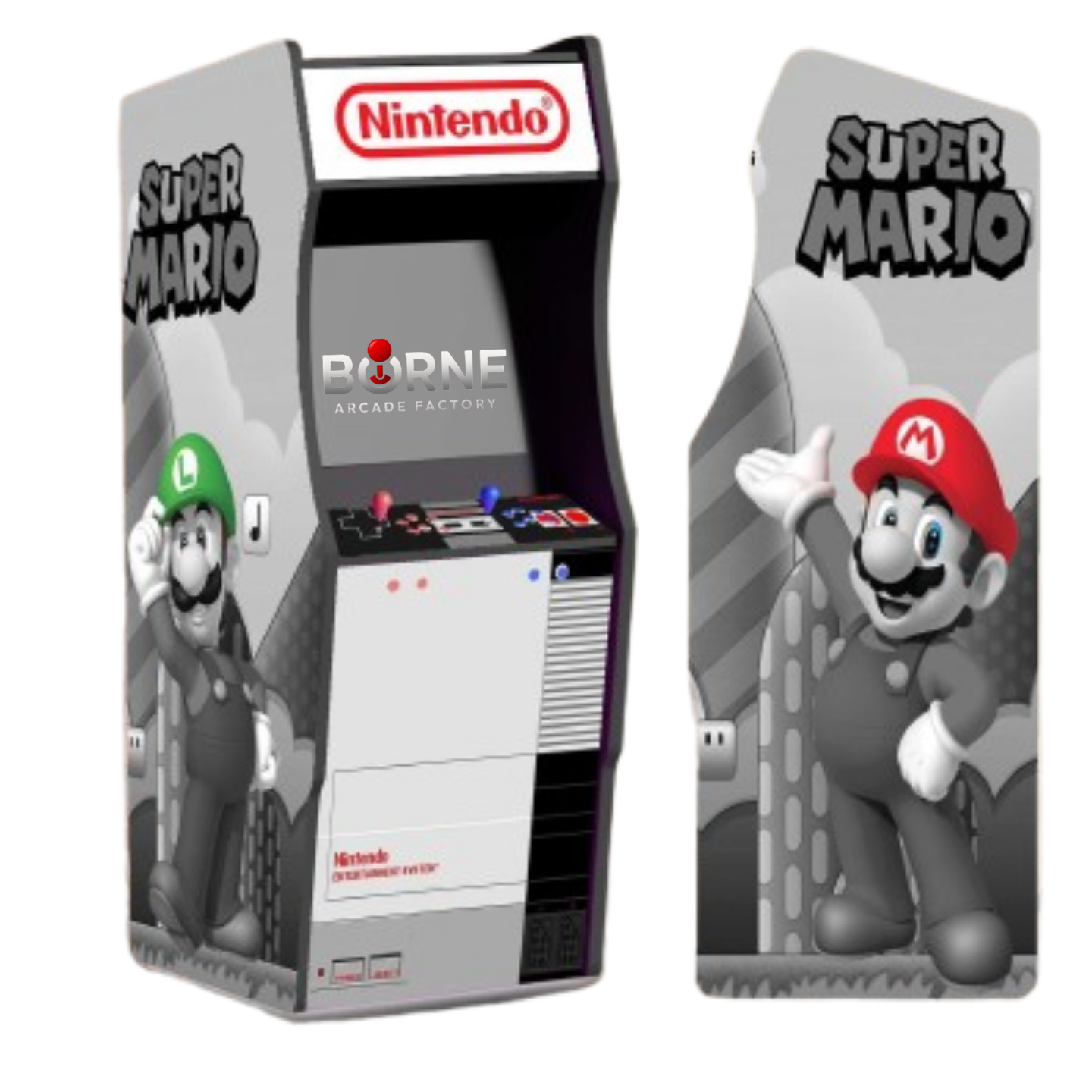 Borne Arcade Mario Nintendo Édition – 10 000 Jeux Rétro Inclus