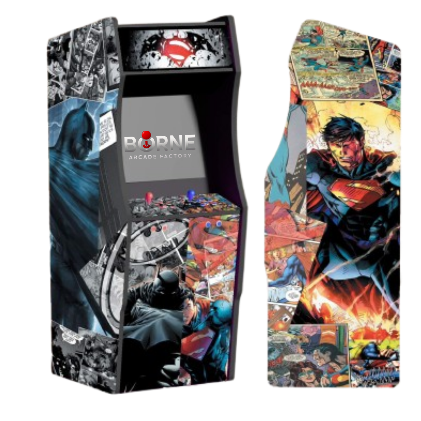 Borne Arcade Superman Édition – 10 000 Jeux Rétro Inclus