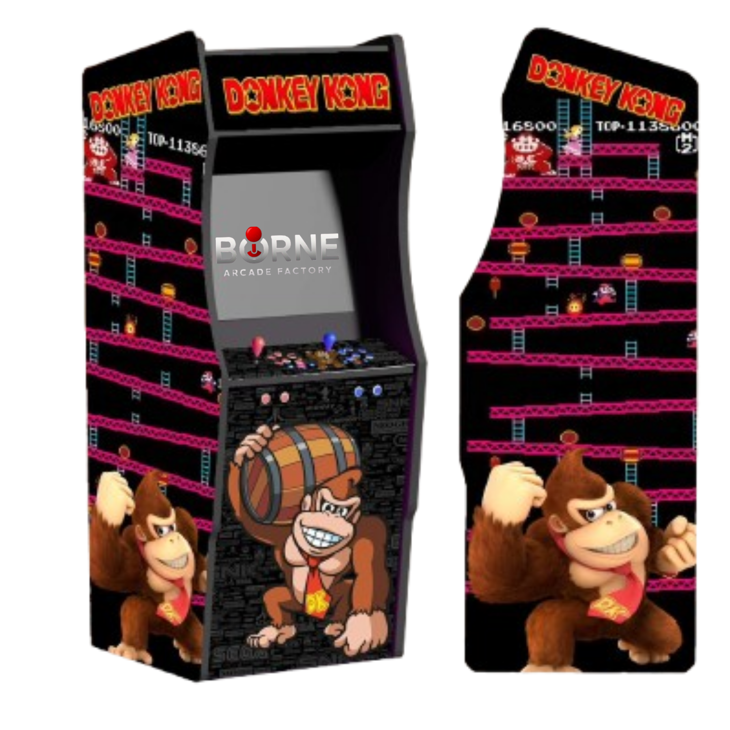 Borne Arcade Donkey Kong Édition – 10 000 Jeux Rétro Inclus