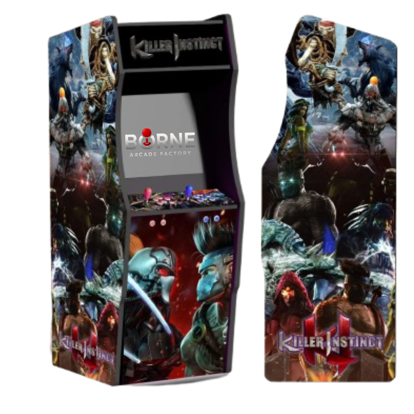Borne Arcade KILLER INSTINCT Édition – 10 000 Jeux Rétro Inclus