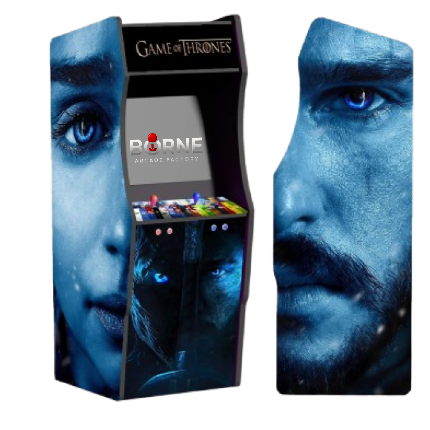 Borne Arcade GAME OF THRONES Édition – 10 000 Jeux Rétro Inclus
