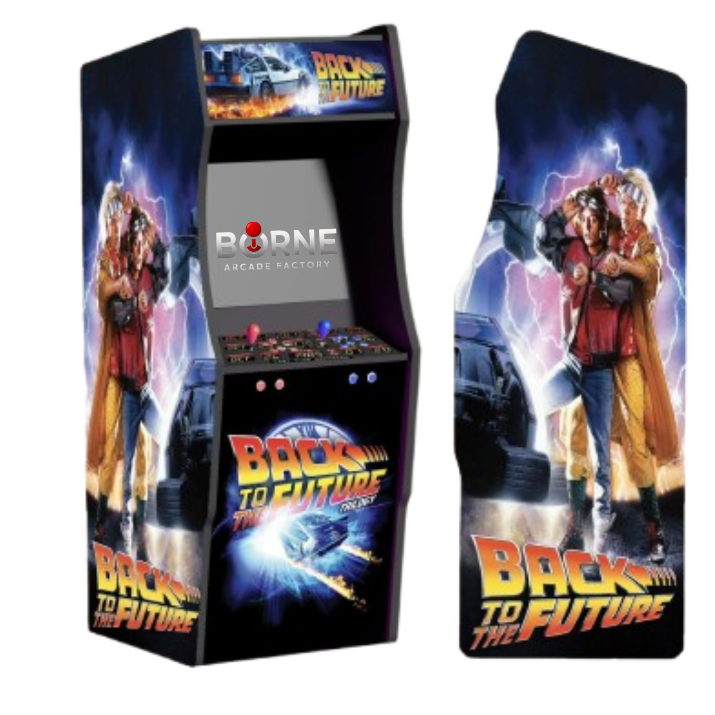 Borne Arcade Back to the Future Édition – 10 000 Jeux Rétro Inclus