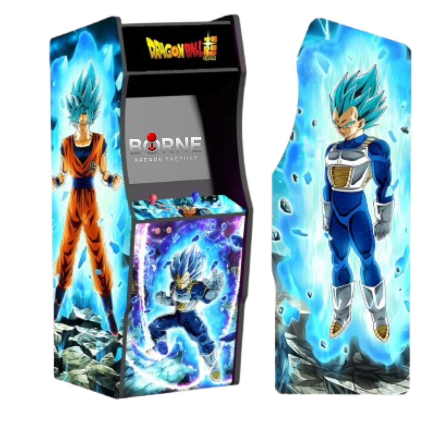 Borne Arcade Dragon Ball Power Édition – 10 000 Jeux Rétro Inclus