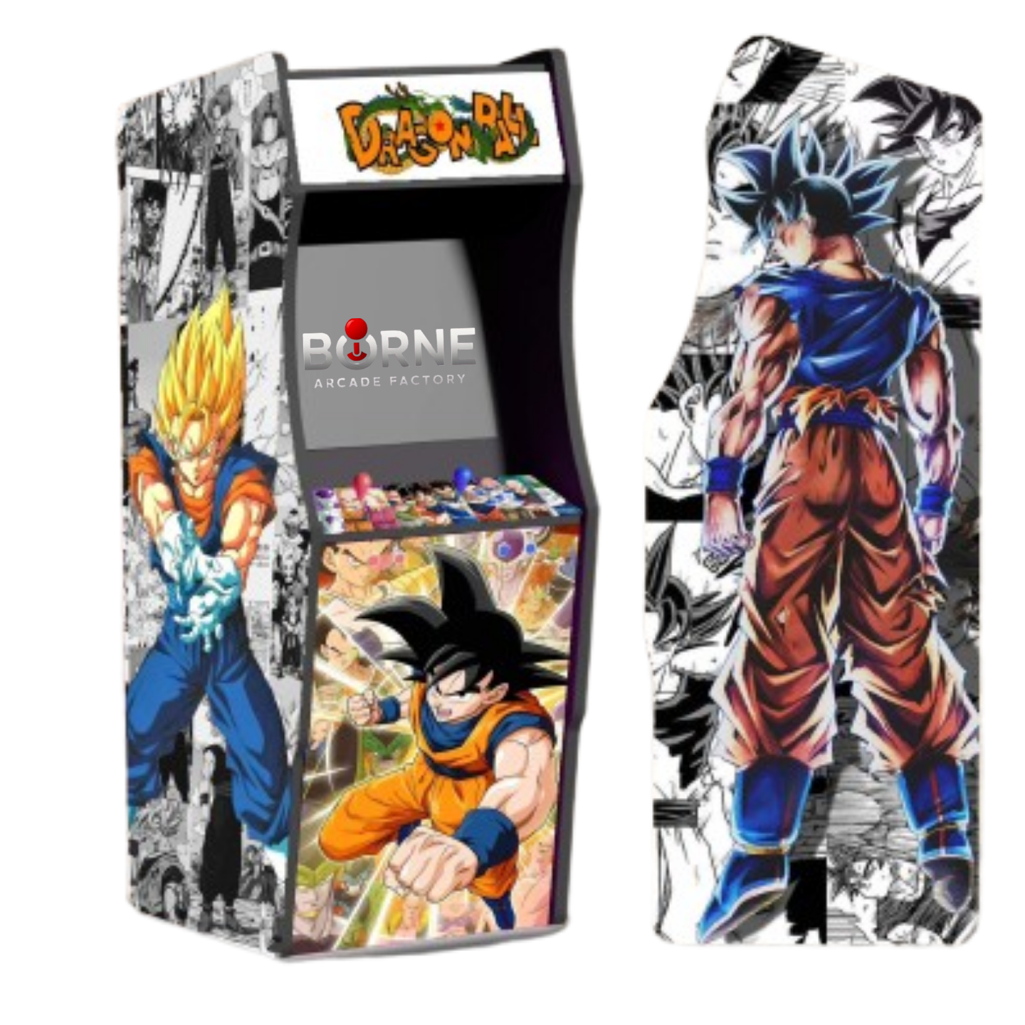 Borne Arcade Dragon Ball V3 Édition – 10 000 Jeux Rétro Inclus