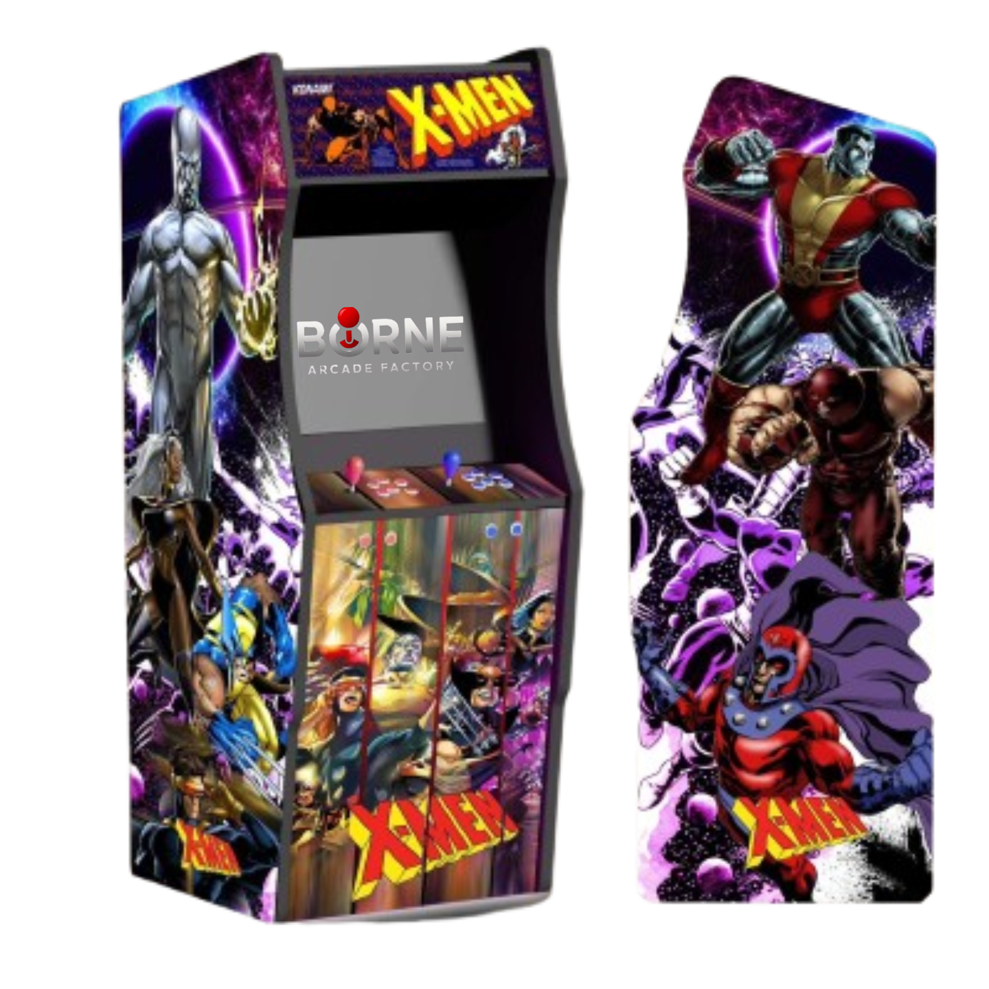 Borne Arcade X-Mens Édition – 10 000 Jeux Rétro Inclus