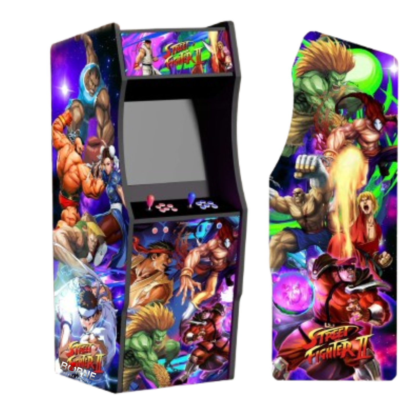 Borne Arcade Street Fighter Édition – 10 000 Jeux Rétro Inclus